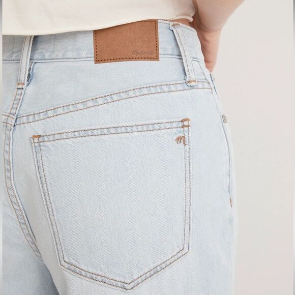 Madewell NWT The Tall Slouchy Boyjean Ripped Edition Size 31T - Picture 5 of 10